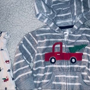 Carter’s Jacket with onesie Holiday edition
